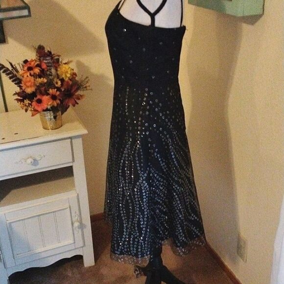 I.N. San Francisco Black Evening Dress - Picture 4 of 12